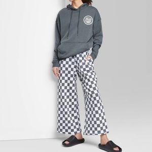 Ascot + Hart Graphic Wide Leg Pants